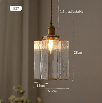 Reika – Élégante suspension en verre