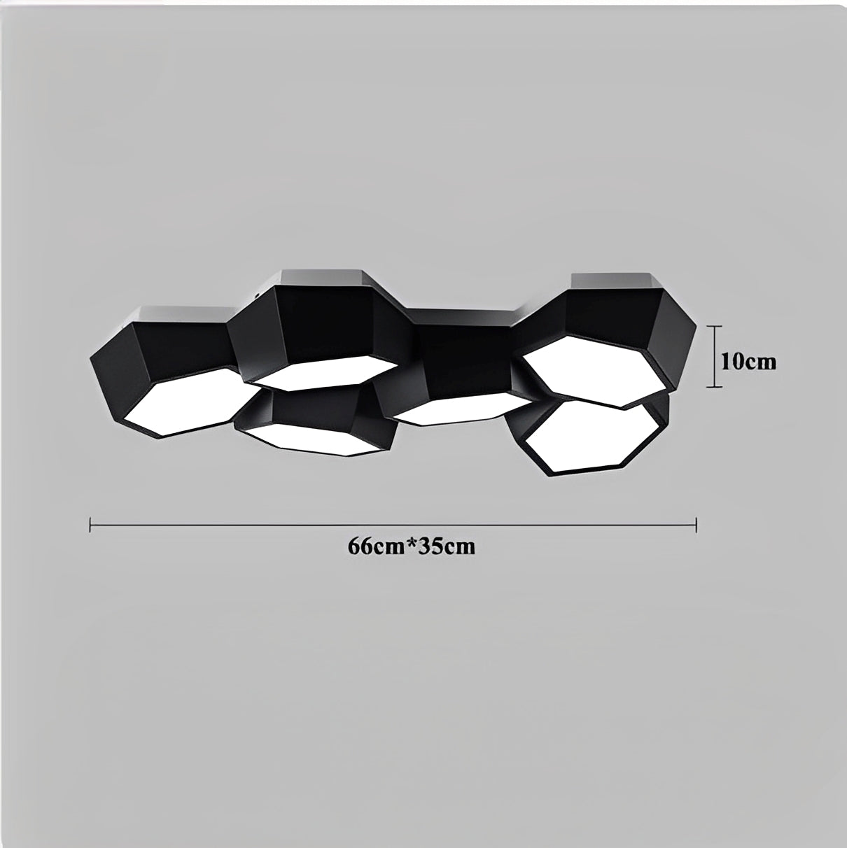 Nayra – Lampe de plafond LED géométrique