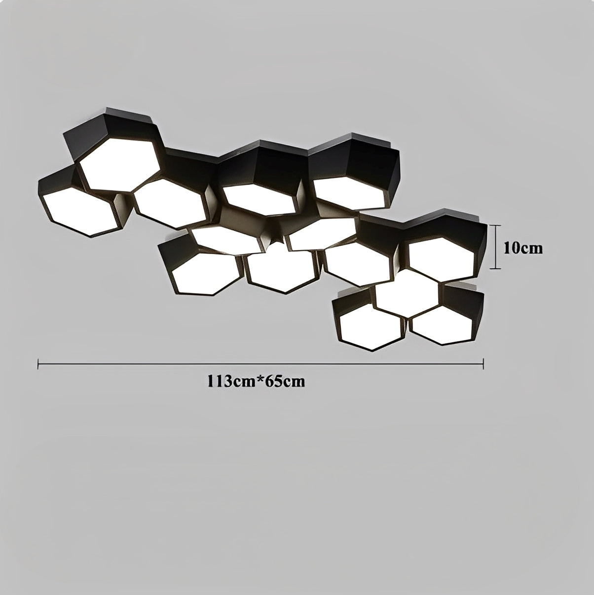 Nayra – Lampe de plafond LED géométrique