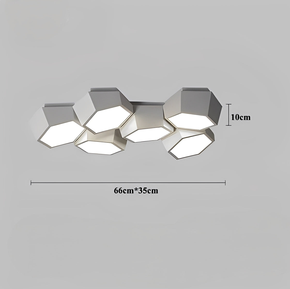 Nayra – Lampe de plafond LED géométrique