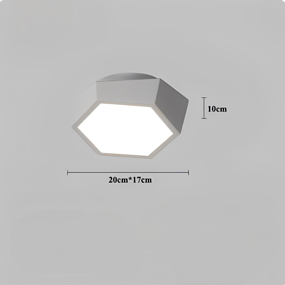 Nayra – Lampe de plafond LED géométrique