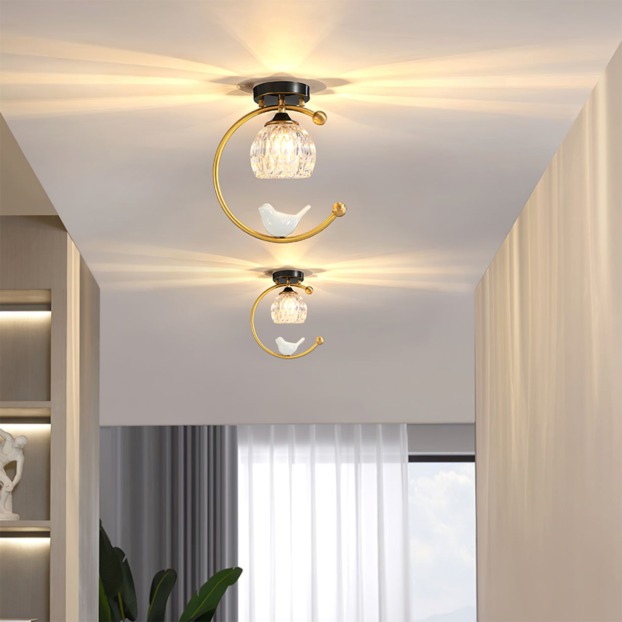 Annelie – Lampe de plafond en céramique