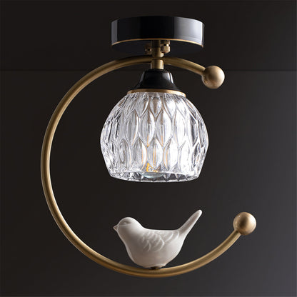 Annelie – Lampe de plafond en céramique