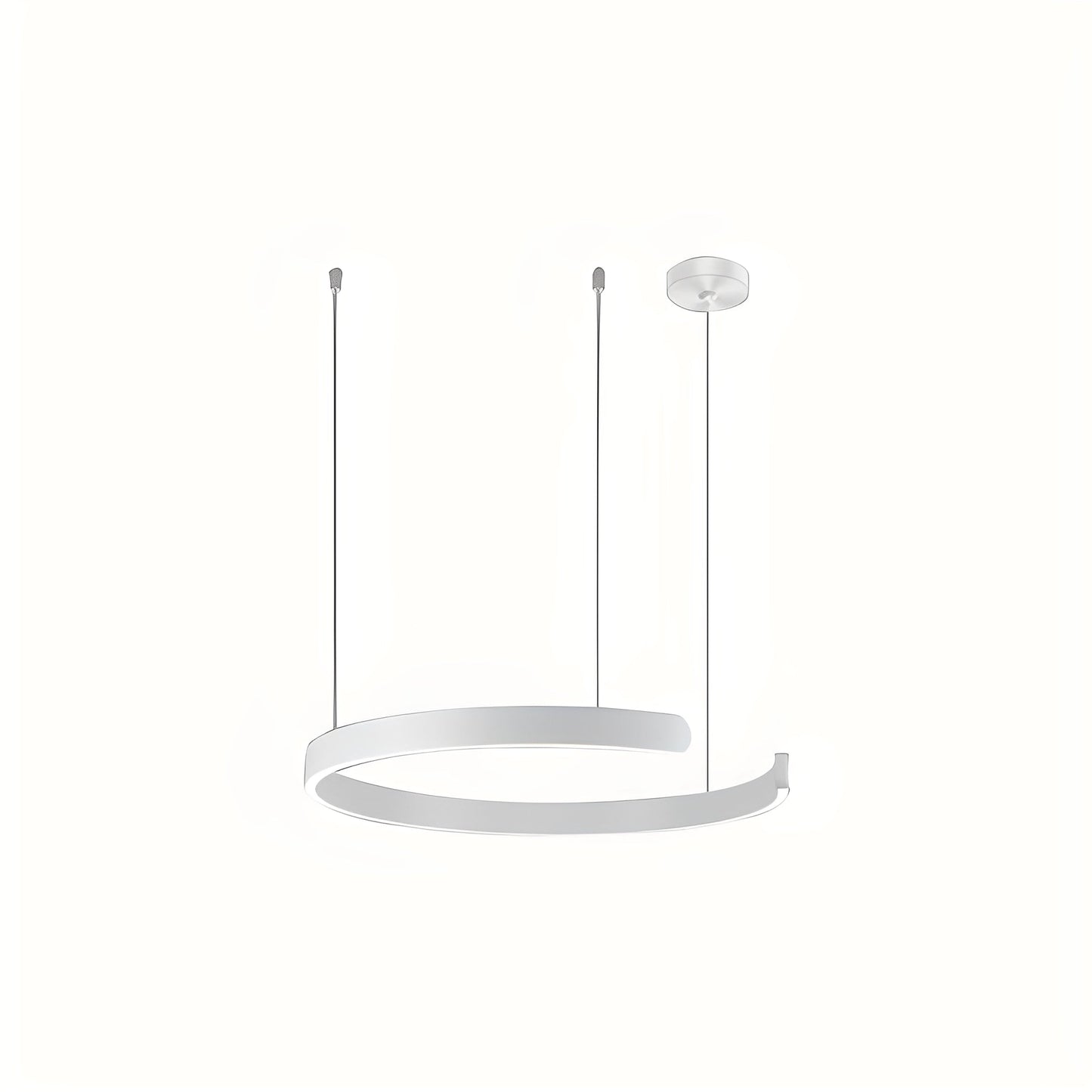 Astrid – Plafonnier en acier inoxydable or nordique