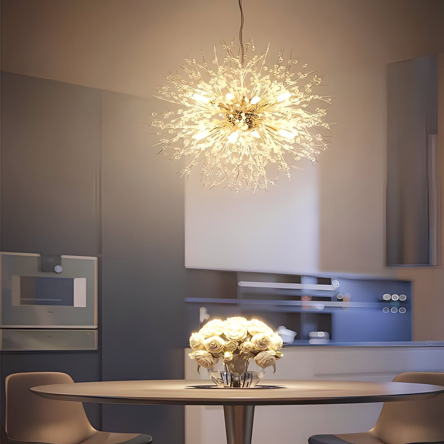 Andy – Lustre en cristal de style Light Luxury