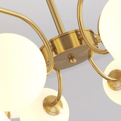 Phil – Suspension Moderne en Cuivre