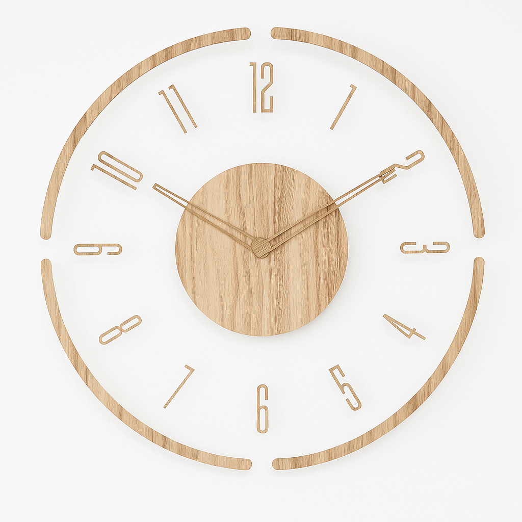 Lukas – Reloj de Pared Minimalista Nórdico