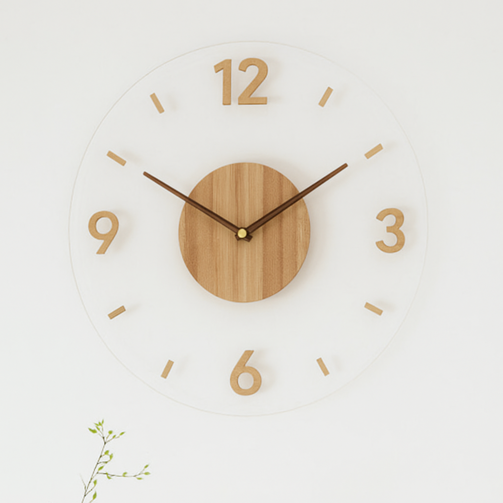 Lukas – Reloj de Pared Minimalista Nórdico