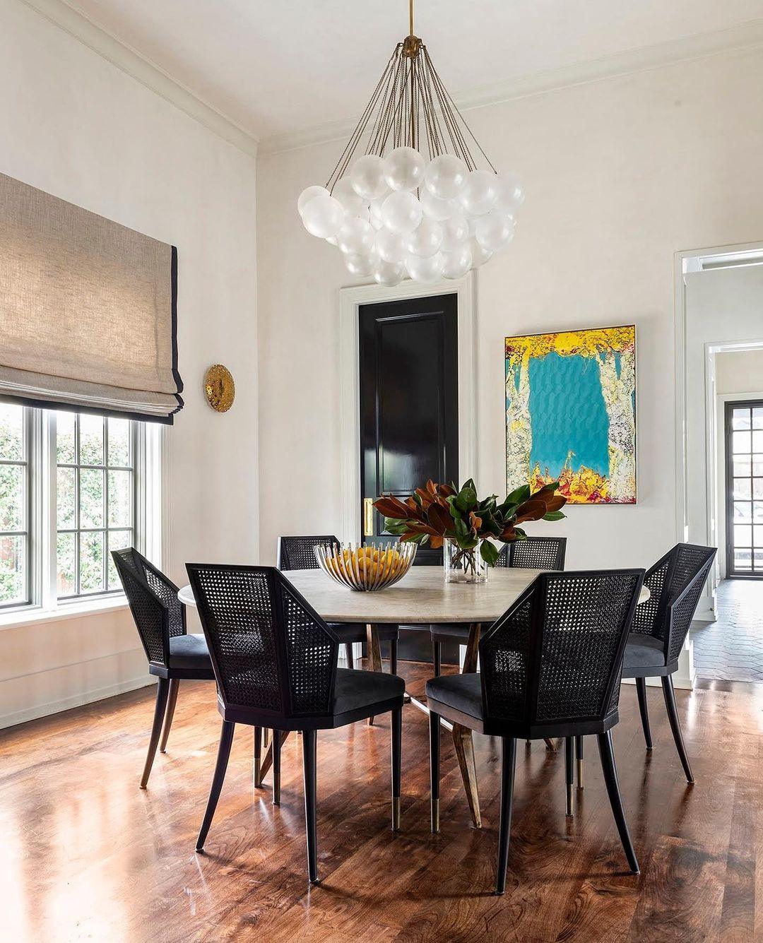 Jaya – Élégante Suspension en Verre Bulle