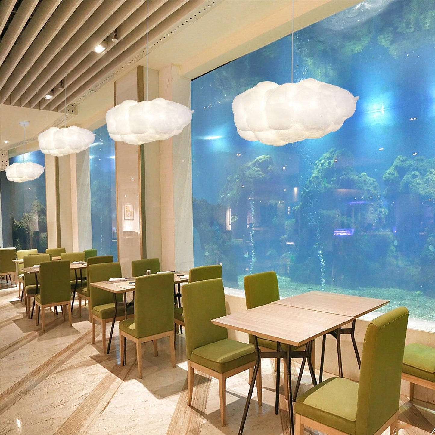 Thora – Lampe suspendue en forme de nuage