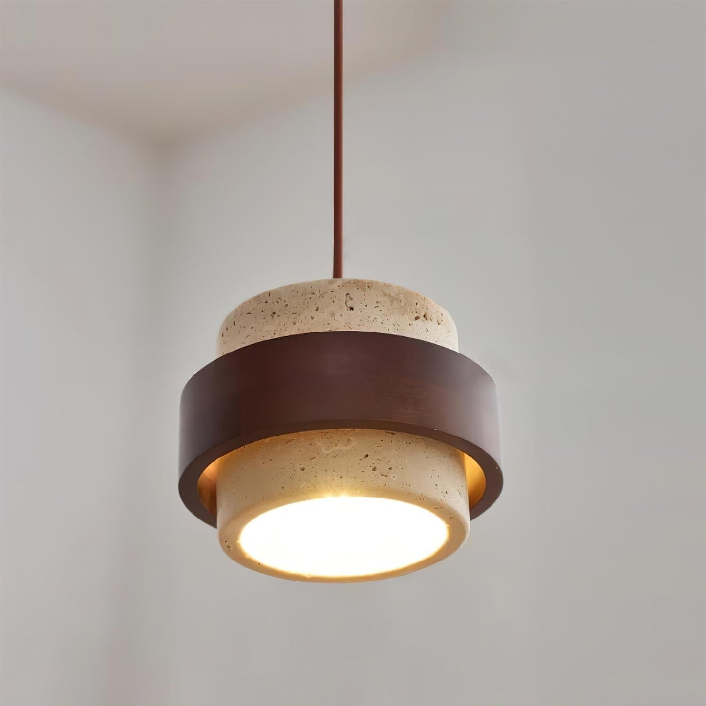 Terra – Lampe de Plafond Crème Style Rétro