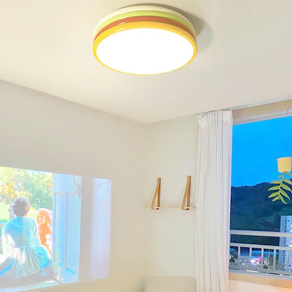 Akira – Lampe de plafond colorée dans le style nordique