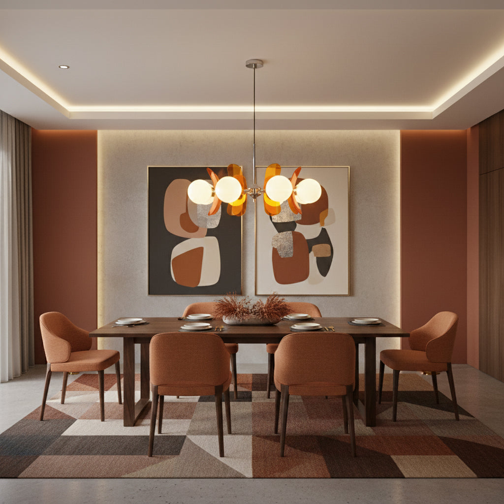 Livara – Lustre en verre coloré