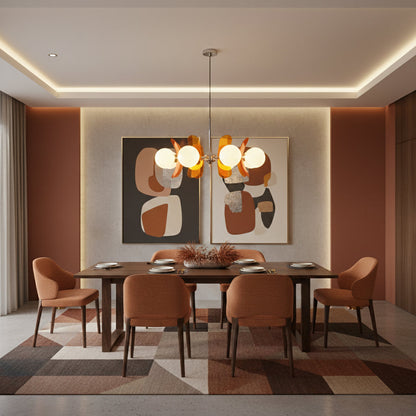 Livara – Lustre en verre coloré