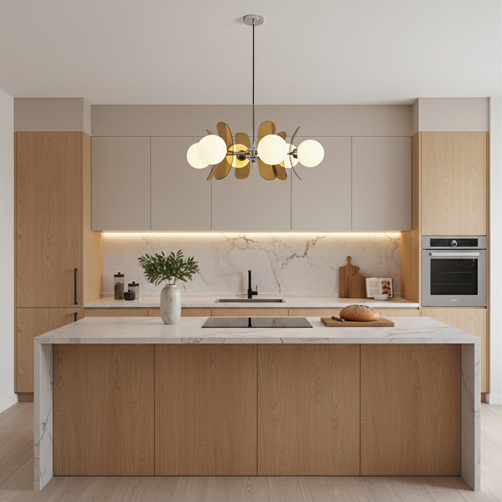 Livara – Lustre en verre coloré