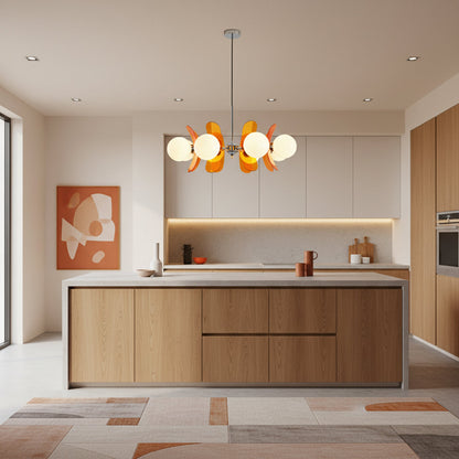 Livara – Lustre en verre coloré