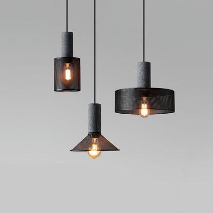 Owen – Lampe Pendante en Béton Industriel
