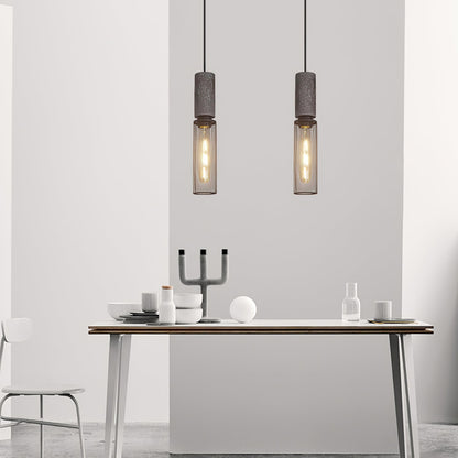Owen – Lampe Pendante en Béton Industriel