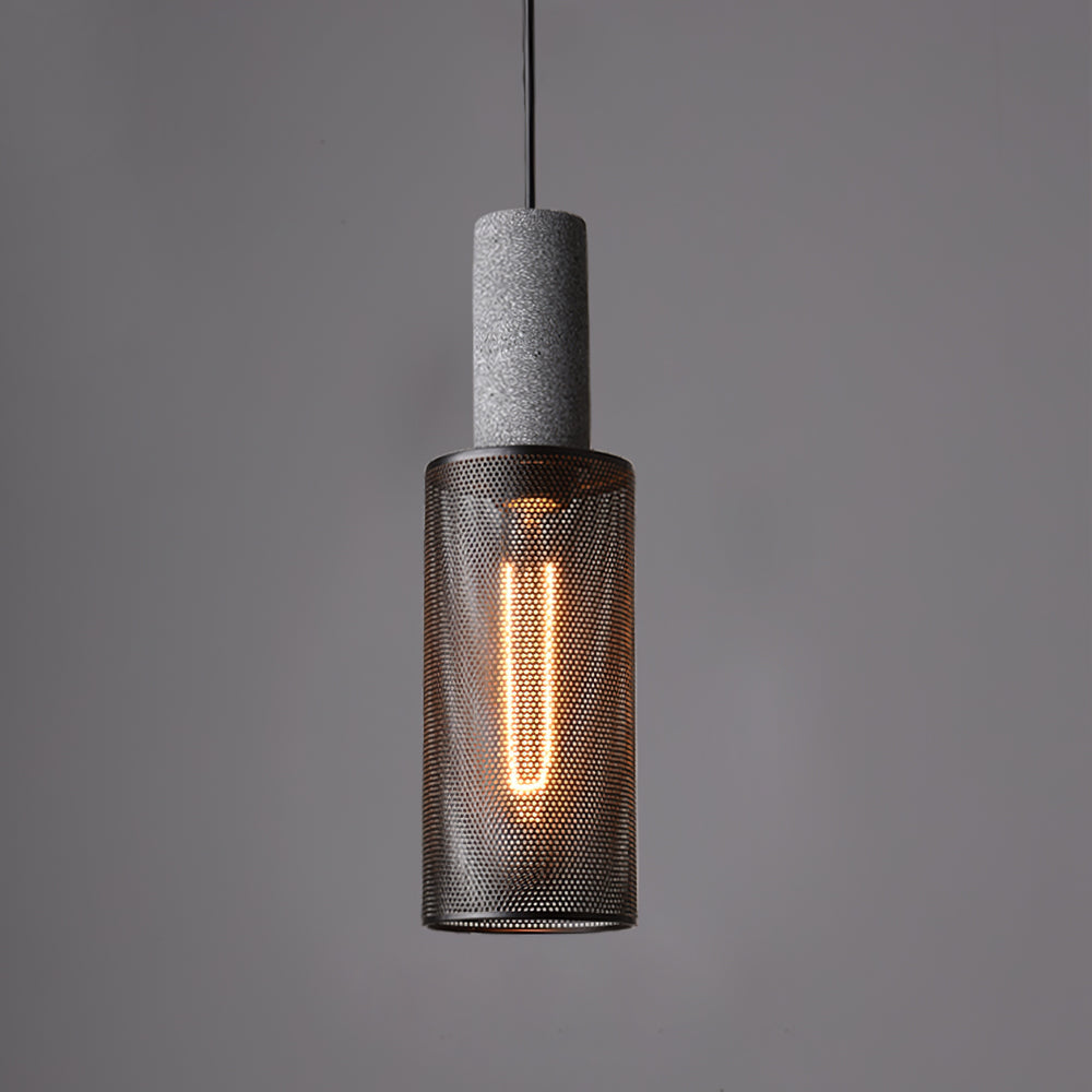Owen – Lampe Pendante en Béton Industriel