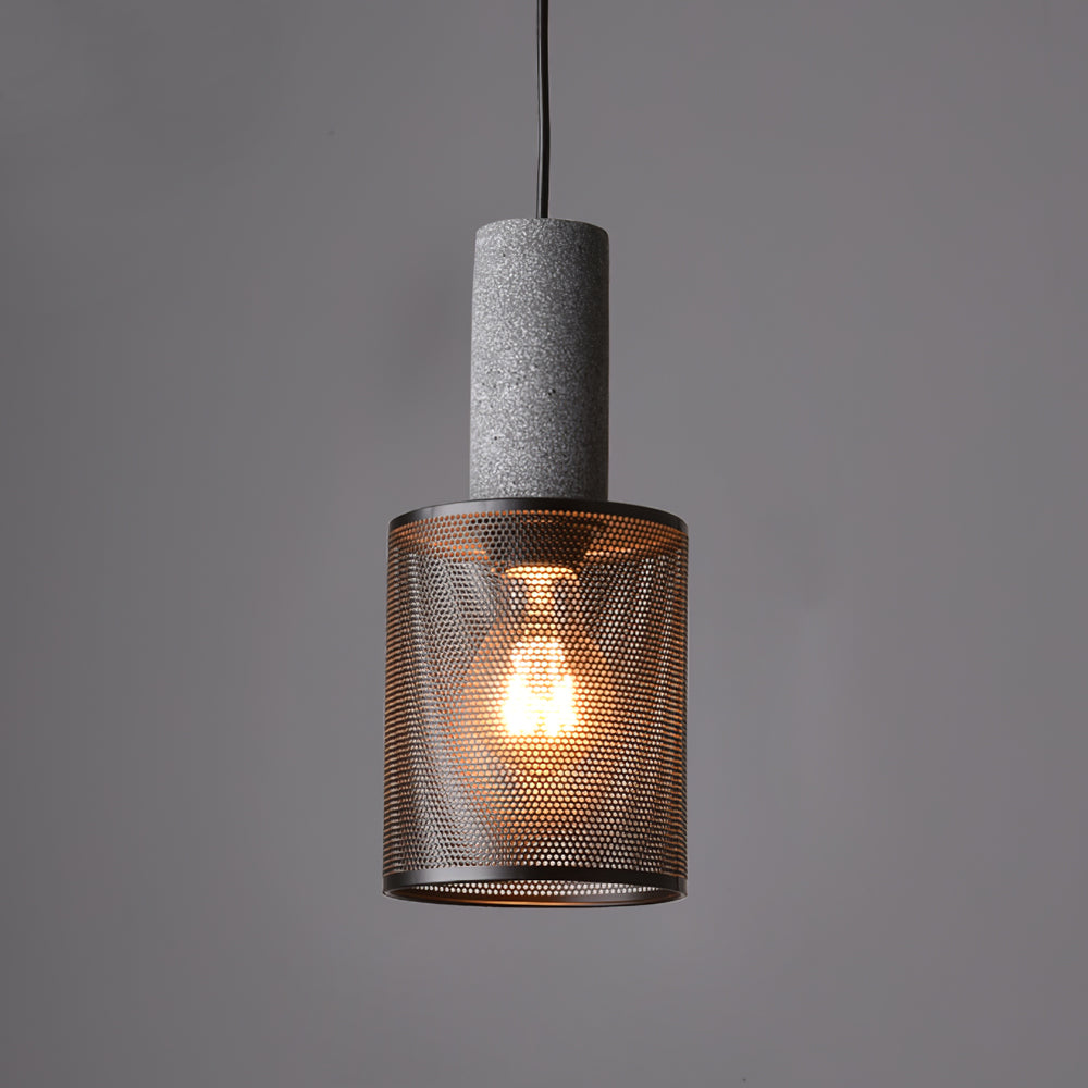 Owen – Lampe Pendante en Béton Industriel