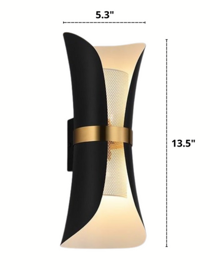 Simplelamp - Applique murale européenne moderne avec design en forme de boucle