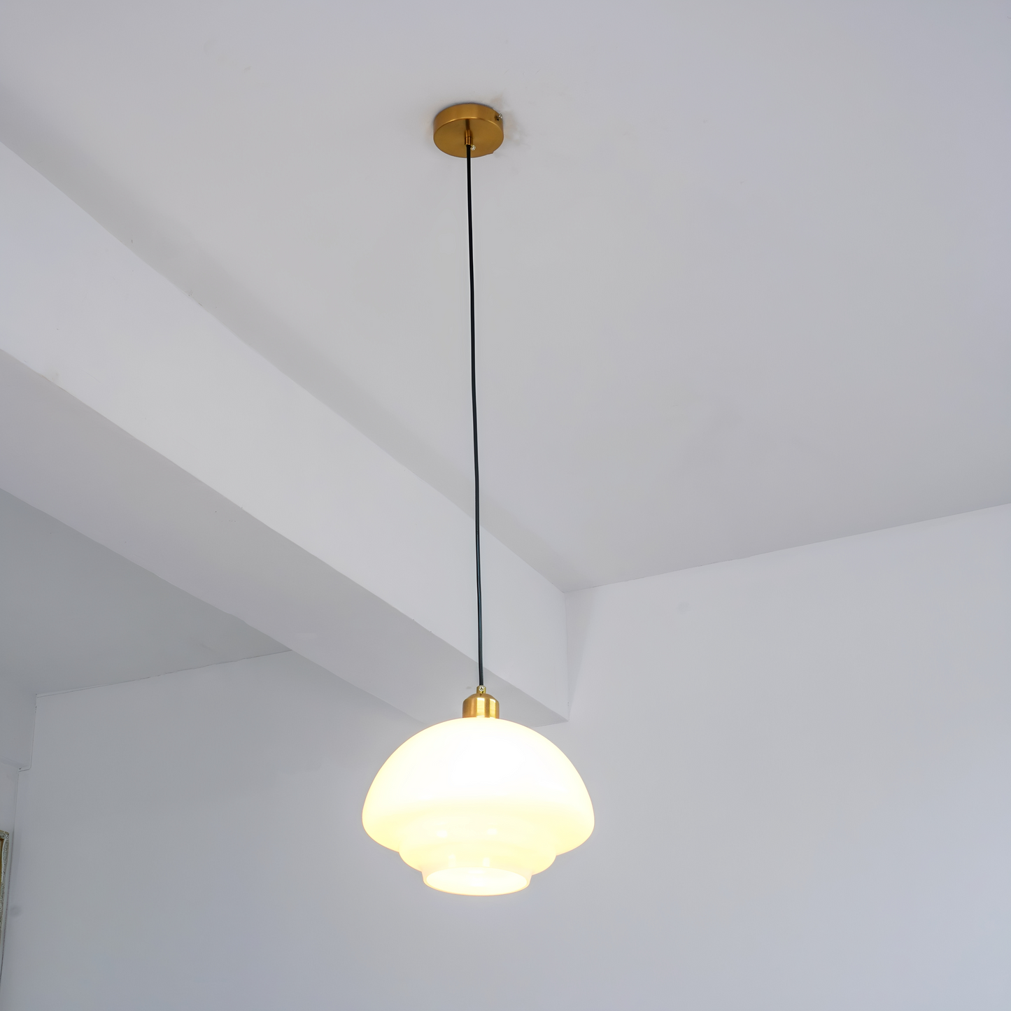 Kara – Lustre en Verre Moderne Minimaliste