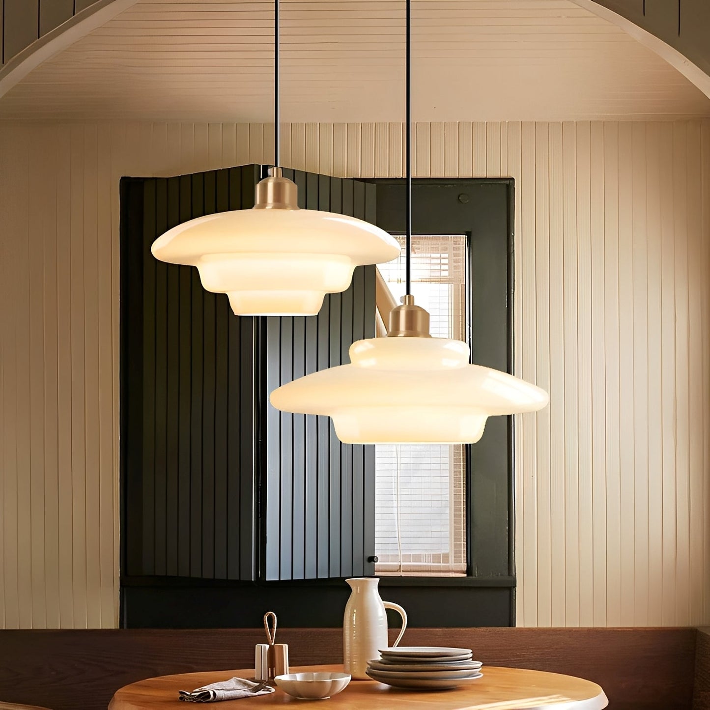 Kara – Lustre en Verre Moderne Minimaliste