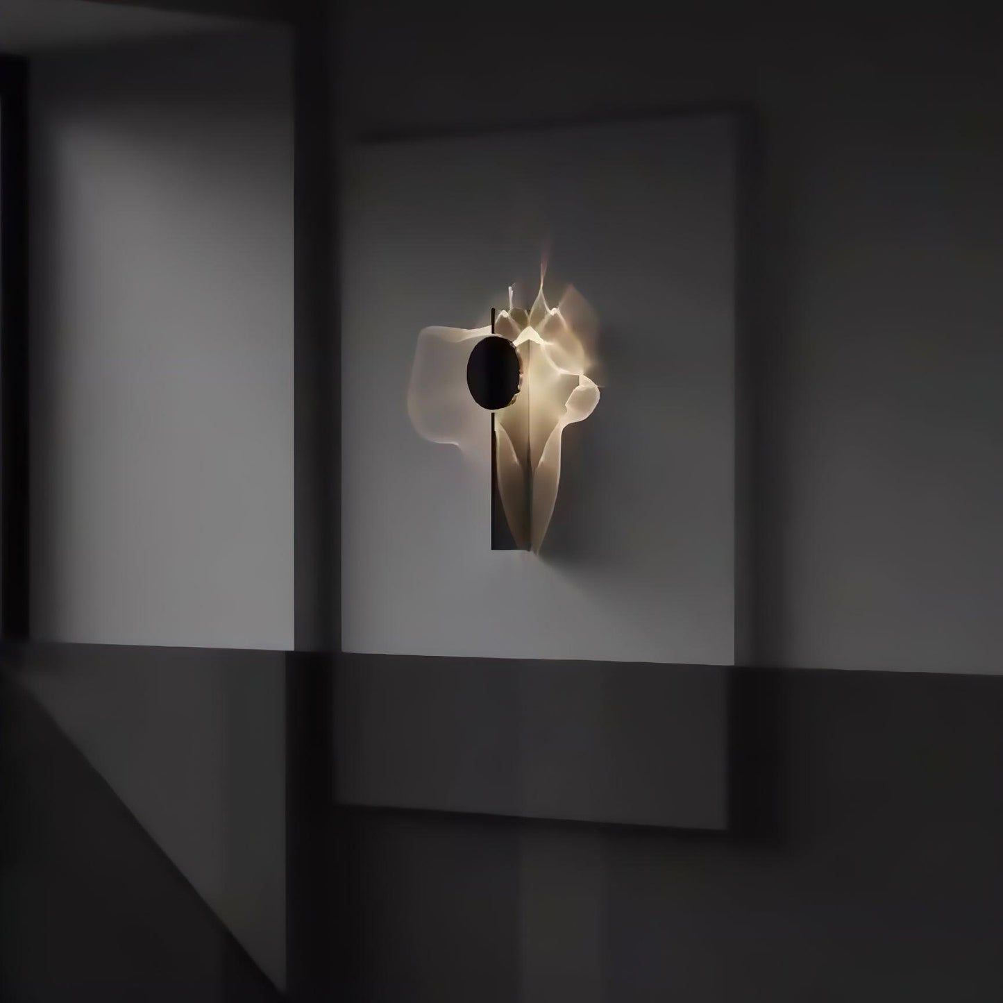 Domesi – Lampe murale avec projection de lumière