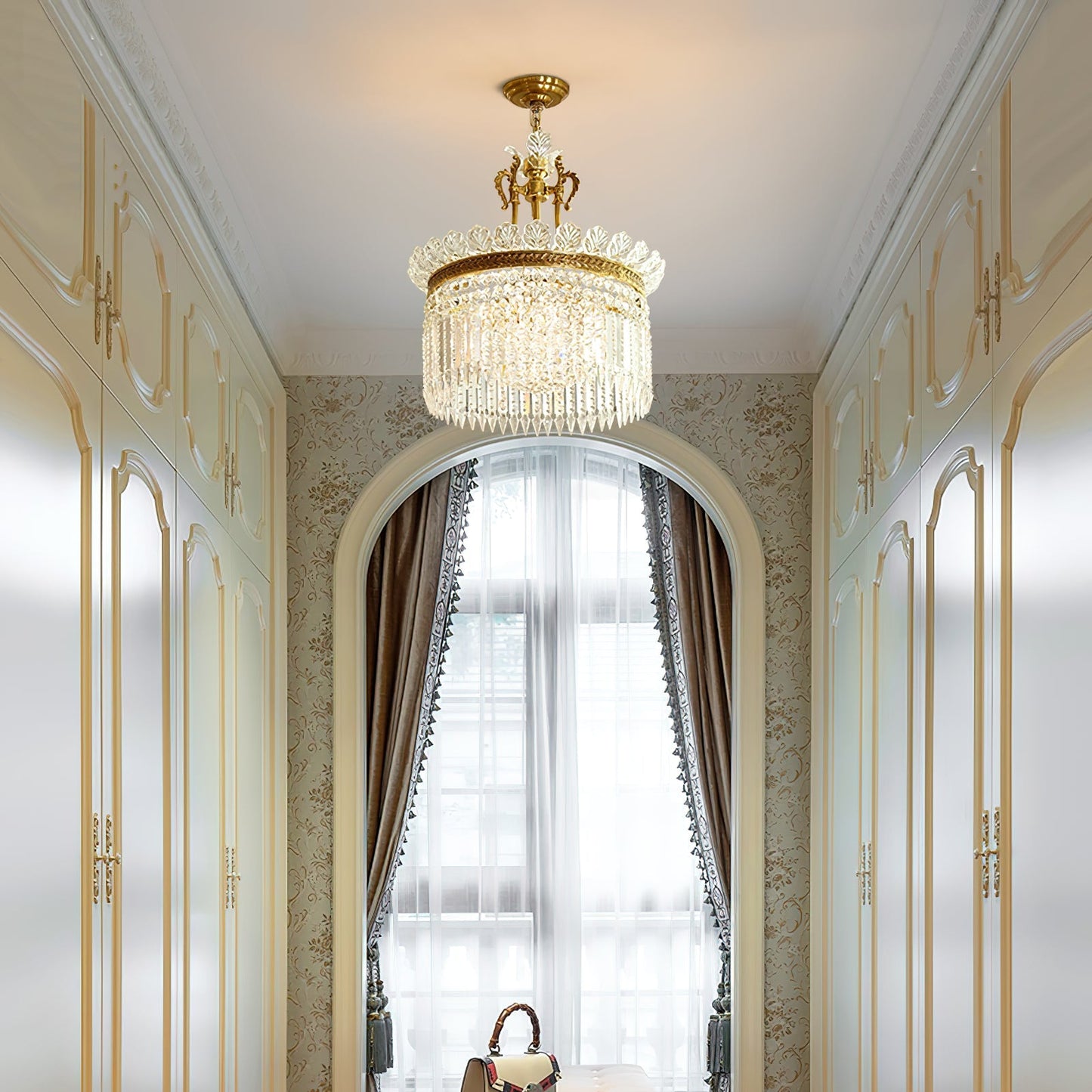 Crinoline – Lustre en cuivre