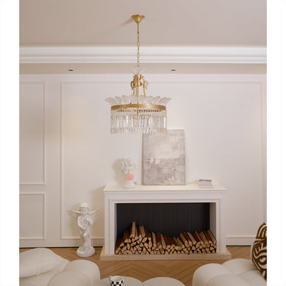 Crinoline – Lustre en cuivre