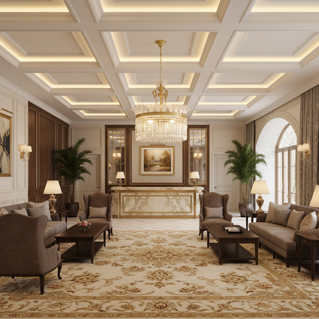 Crinoline – Lustre en cuivre