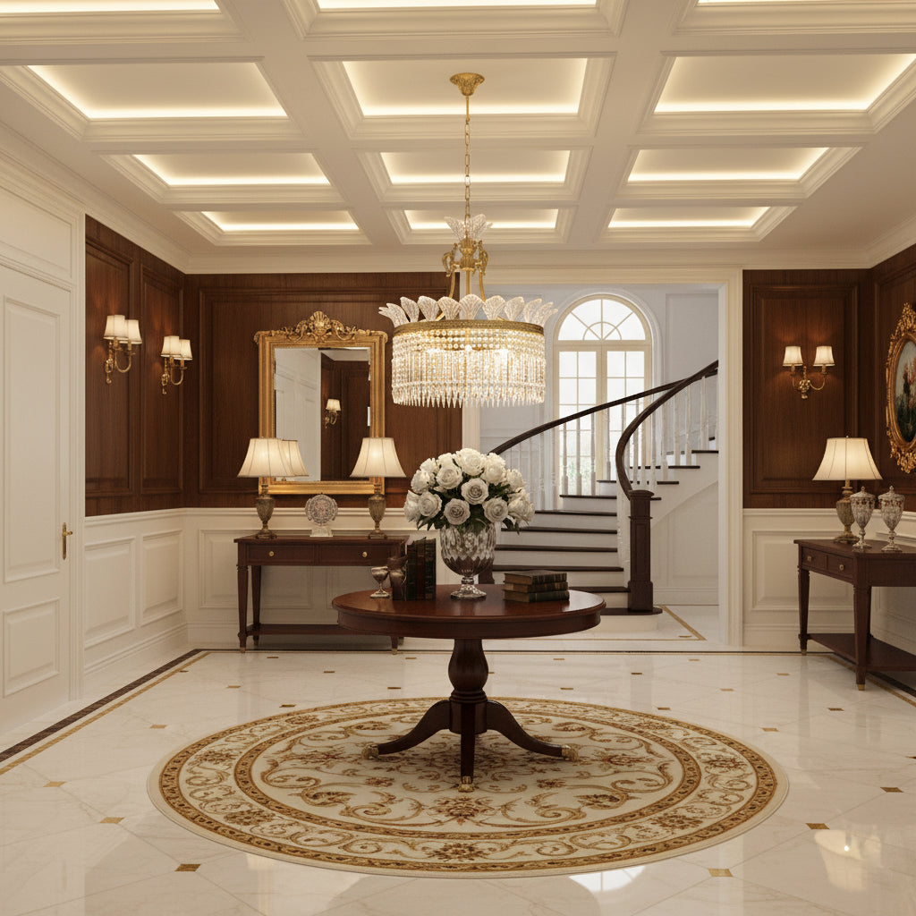 Crinoline – Lustre en cuivre