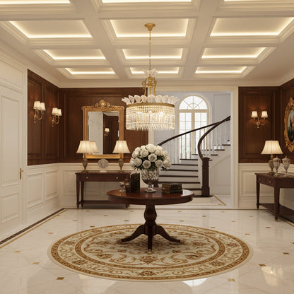 Crinoline – Lustre en cuivre