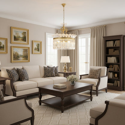 Crinoline – Lustre en cuivre