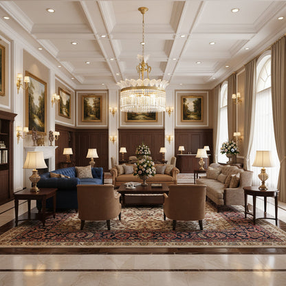 Crinoline – Lustre en cuivre