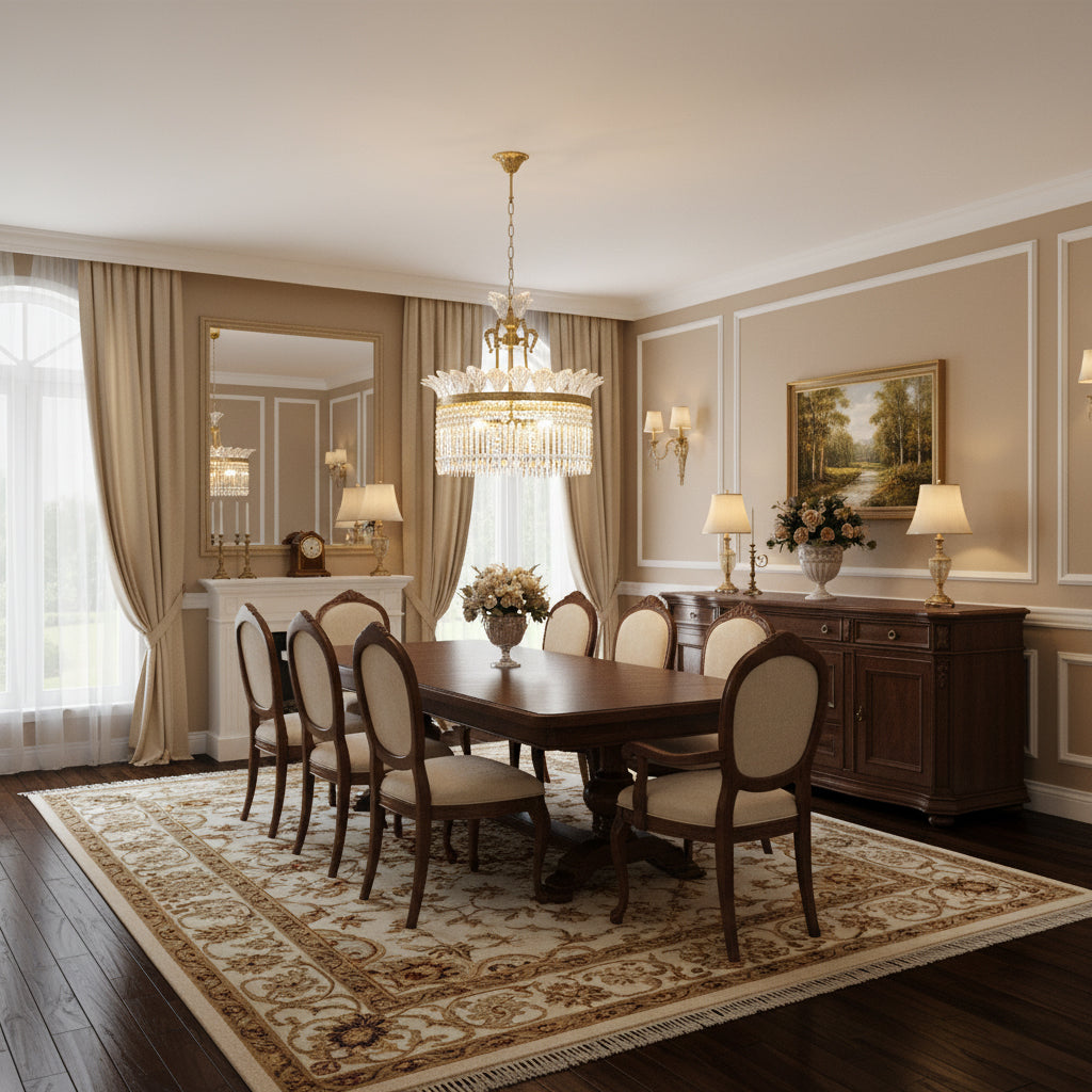 Crinoline – Lustre en cuivre