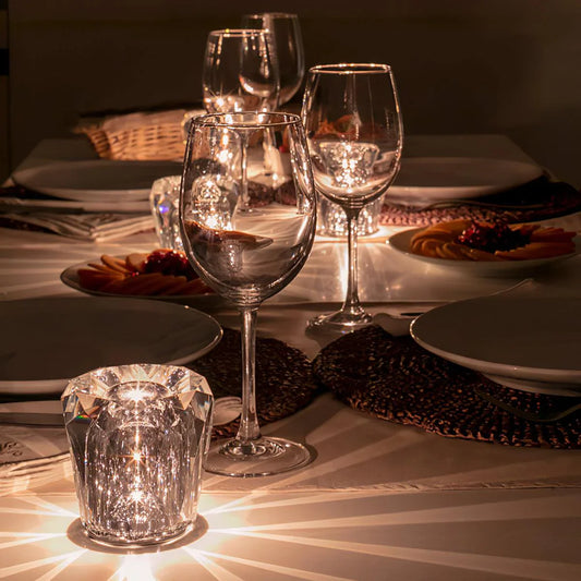 Sakura – Lampe de Table en Cristal-Diamant