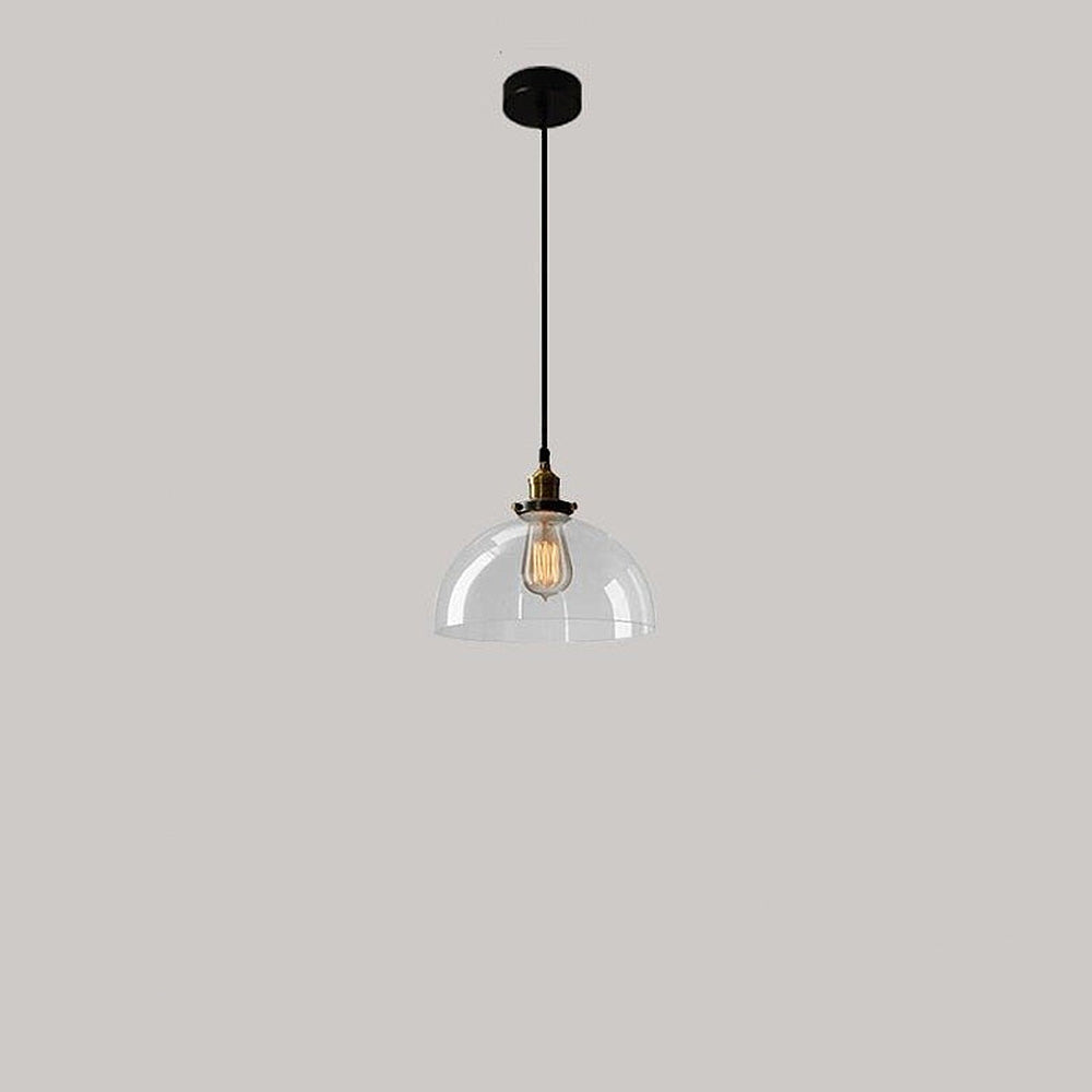 Sigrid – Lampe Pendante en Verre Clair Nordique