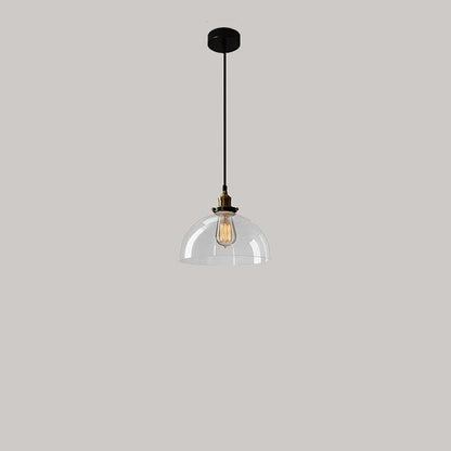 Sigrid – Lampe Pendante en Verre Clair Nordique