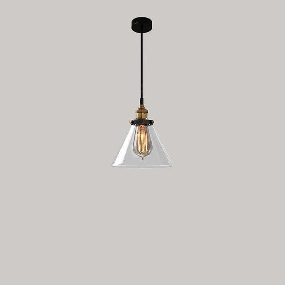 Sigrid – Lampe Pendante en Verre Clair Nordique
