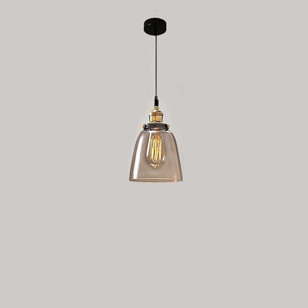 Sigrid – Lampe Pendante en Verre Clair Nordique