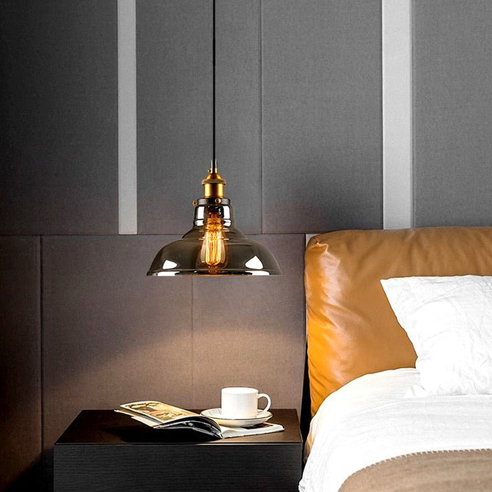 Sigrid – Lampe Pendante en Verre Clair Nordique