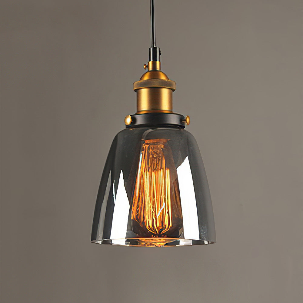 Sigrid – Lampe Pendante en Verre Clair Nordique