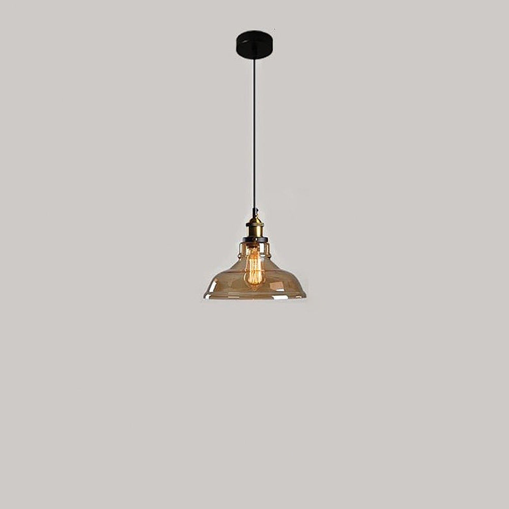 Sigrid – Lampe Pendante en Verre Clair Nordique