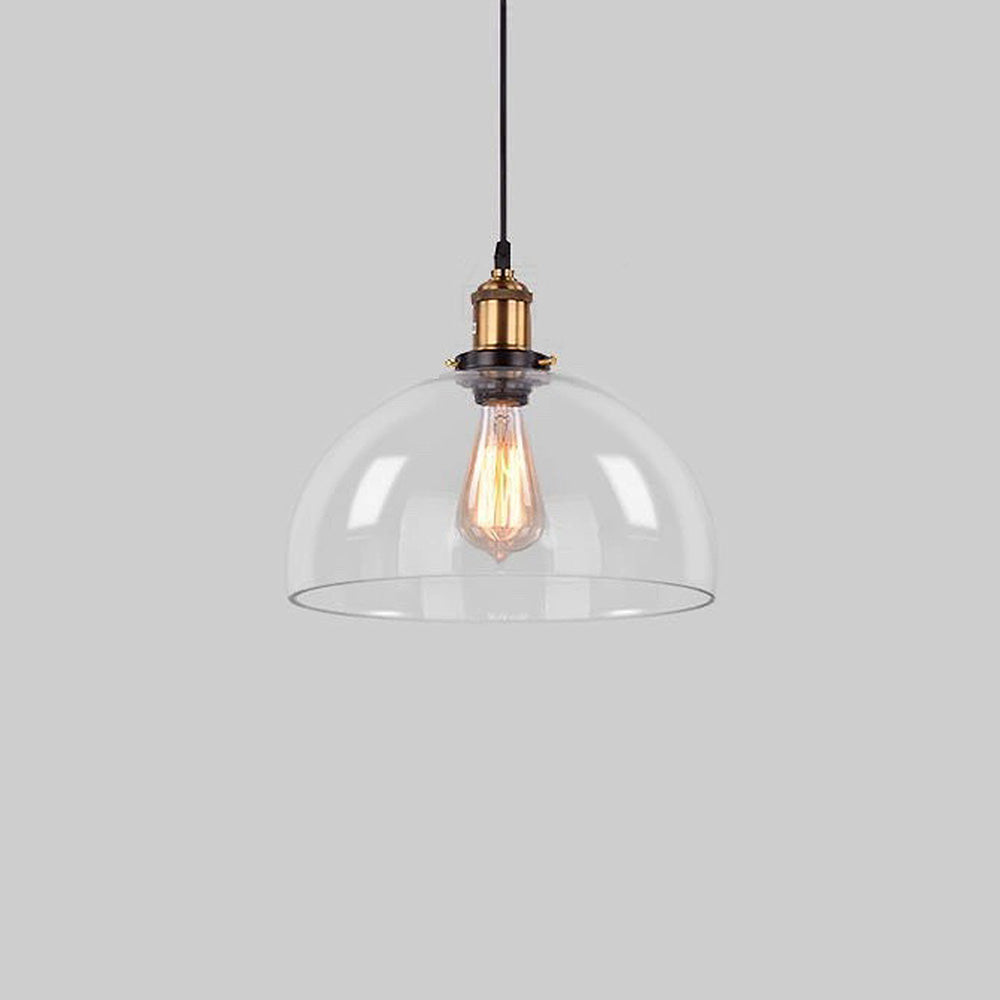 Sigrid – Lampe Pendante en Verre Clair Nordique
