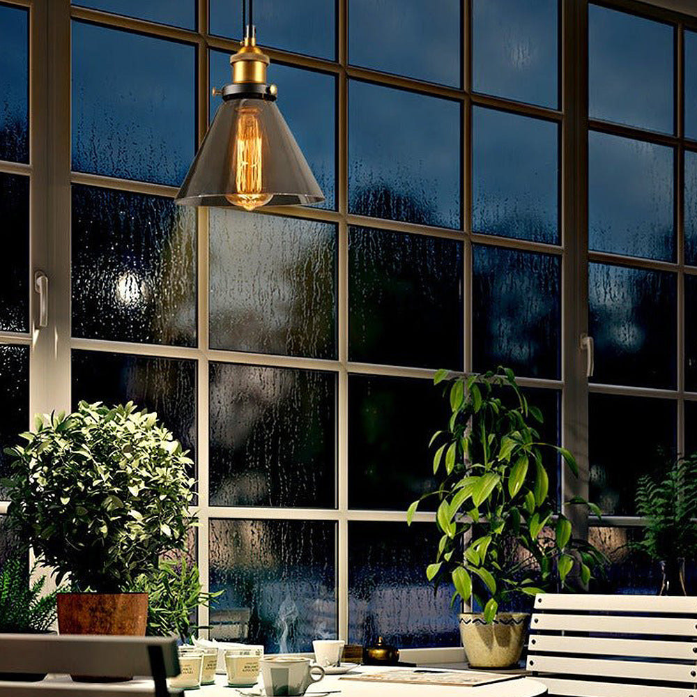 Sigrid – Lampe Pendante en Verre Clair Nordique