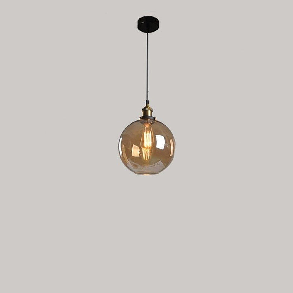 Sigrid – Lampe Pendante en Verre Clair Nordique