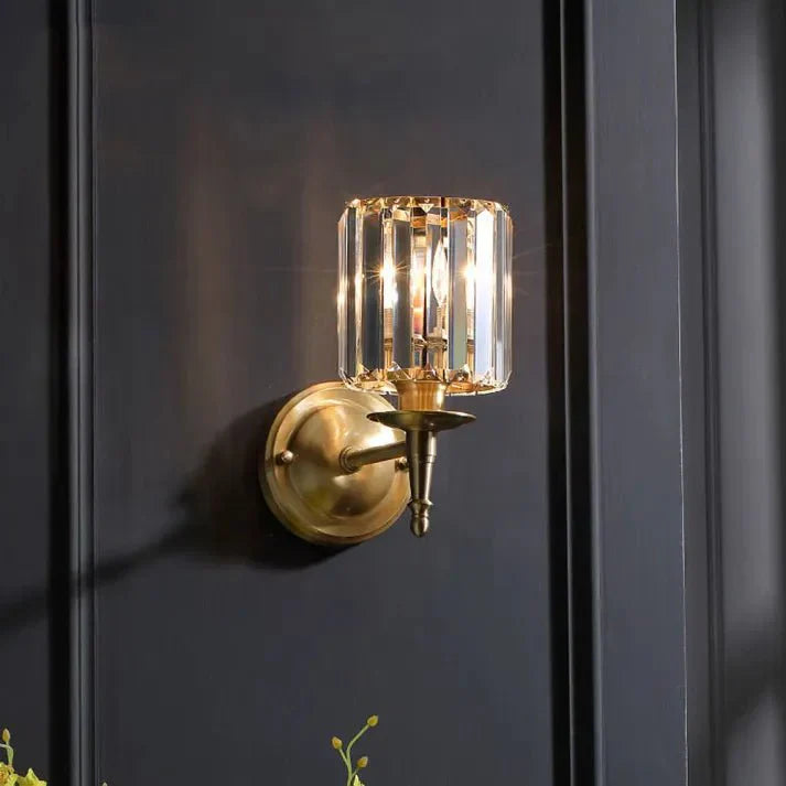 Reina – Luxueuse Applique Murale Vintage en Cristal