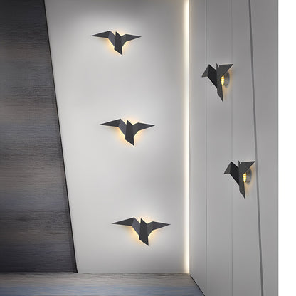 Rika – Lampe Murale Oiseau Moderne