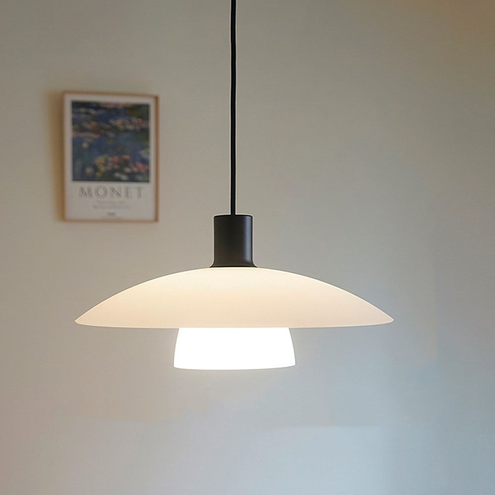 Aiko – Lampe suspendue japonaise style crème